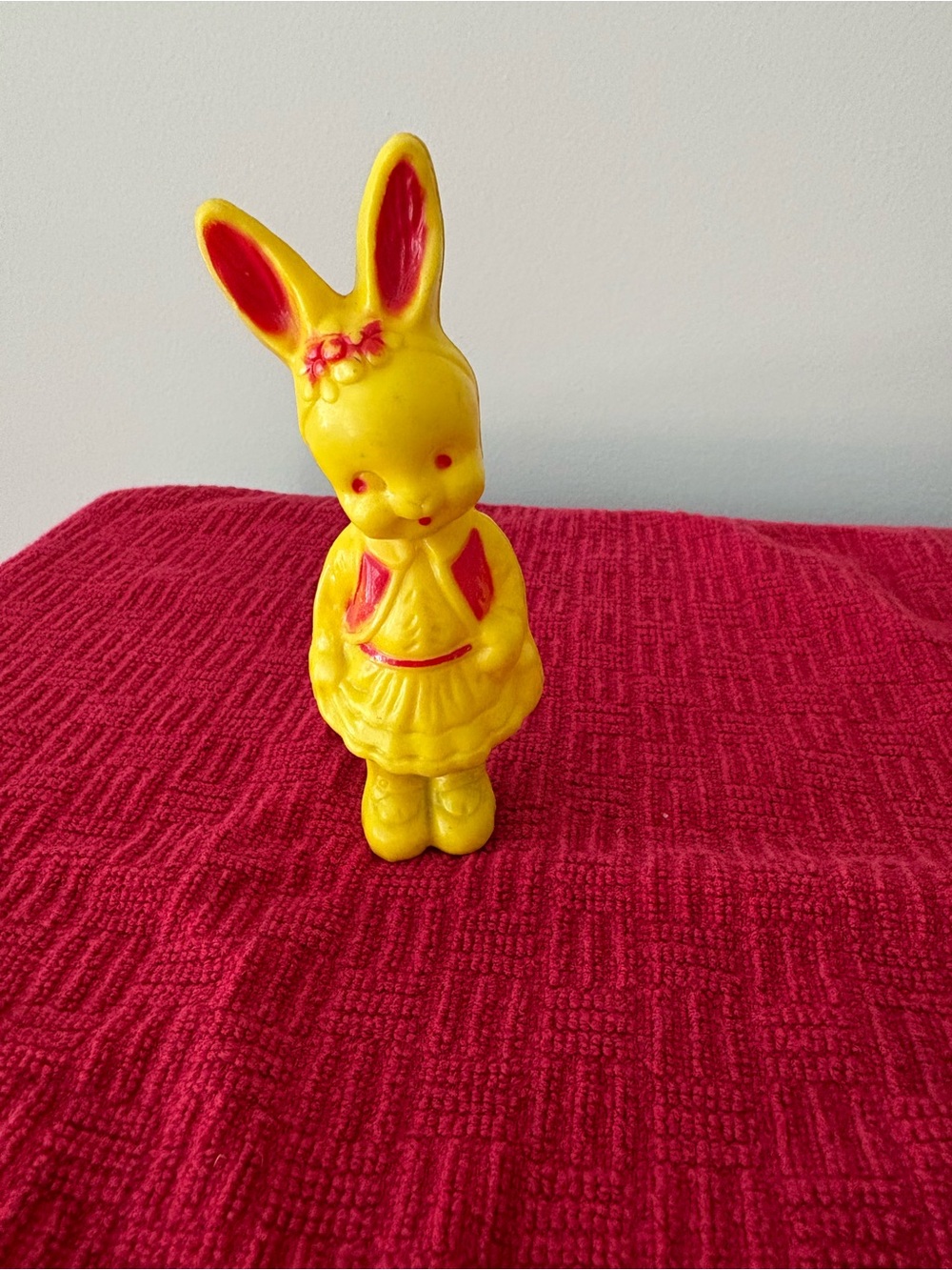 vintage Irwin Co. Easter bunny rattle